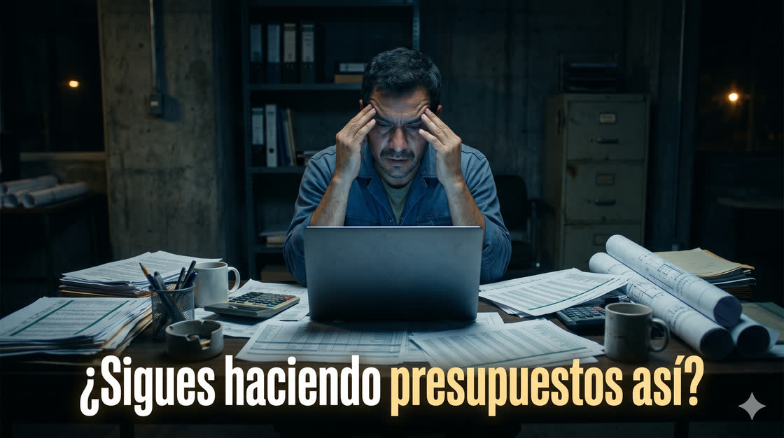 Haciendo presupuestos de forma manual