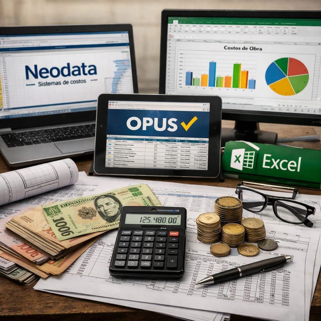 Presupuestos con Neodata, Opus y Excel